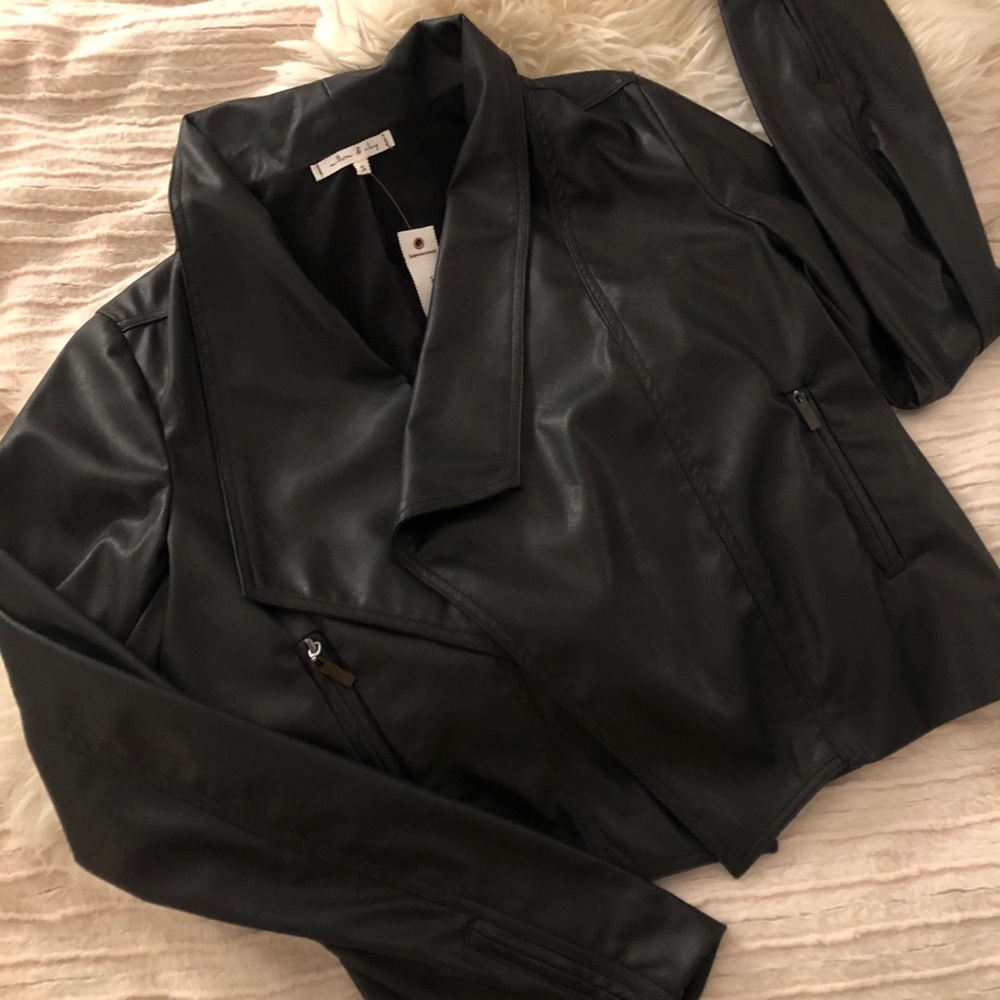 SOLD Willow & Clay vegan Leather Jacket